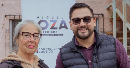 Regidor Miguel Loza en programa